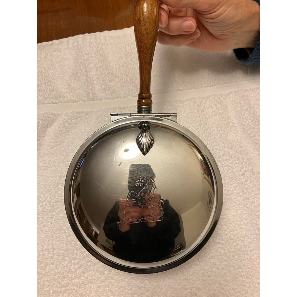Vintage Sheffield silver co silent butler - Picture 1 of 7